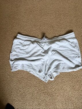 Yogalicious Light Gray Women’s Athletic Shorts